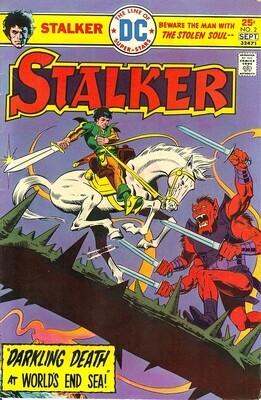 Stalker #2, Steve Ditko &amp; Wally Wood, D.C. Comics 25¢ cover price, 1975