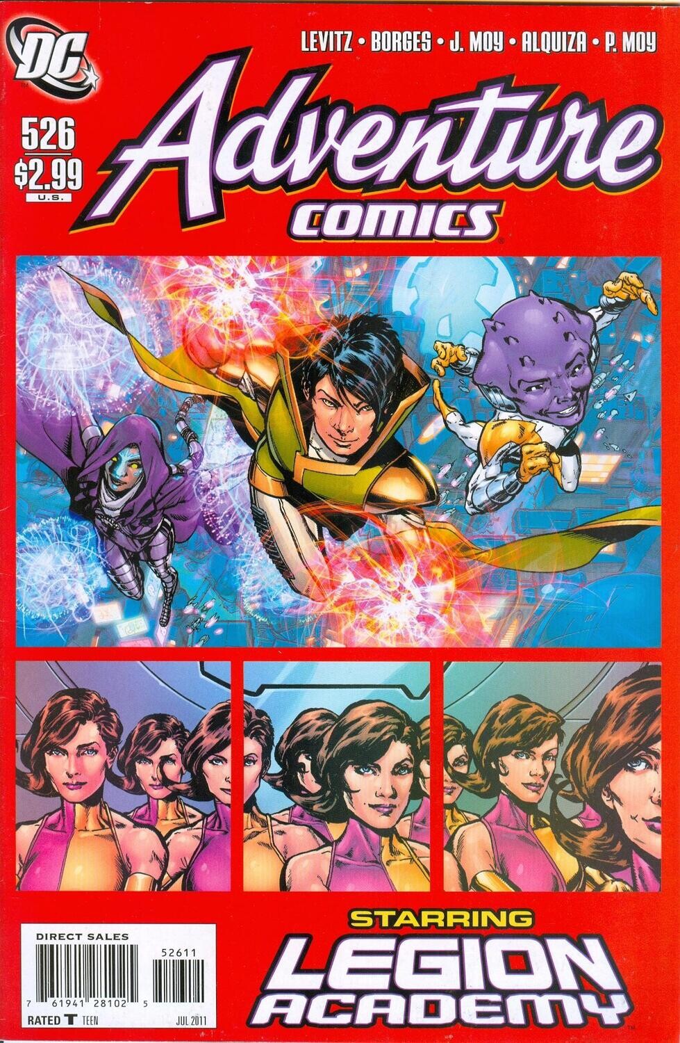 Adventure Comics #526 - Legion - July 2011 - $2.99 - Phil Jimenez
