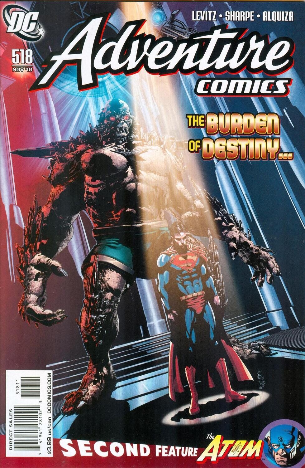 Adventure Comics #518 - Legion - November 2010 - $3.99 - Scott Clark