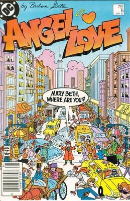 Angel Love #6 - DC Comics, January 1987 - 75¢ - Barbara Slate cover and art