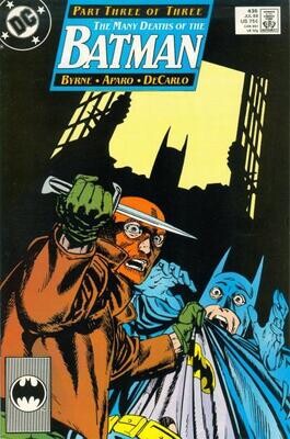Batman #435 (July 1989) John Byrne &amp; Jim Aparo NM