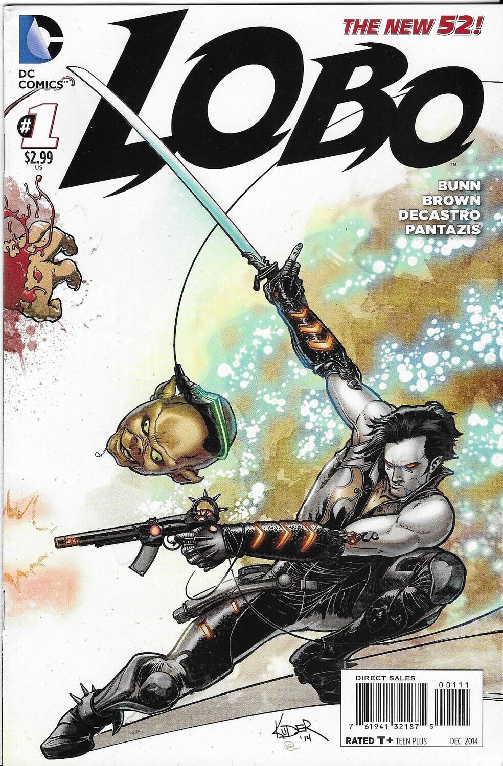 Lobo #1 - December 2014, DC Comics, Aaron Kuder cover $2.99