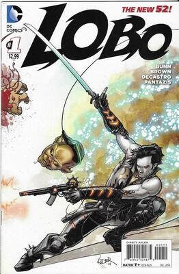 Lobo #1 - December 2014, DC Comics, Aaron Kuder cover $2.99