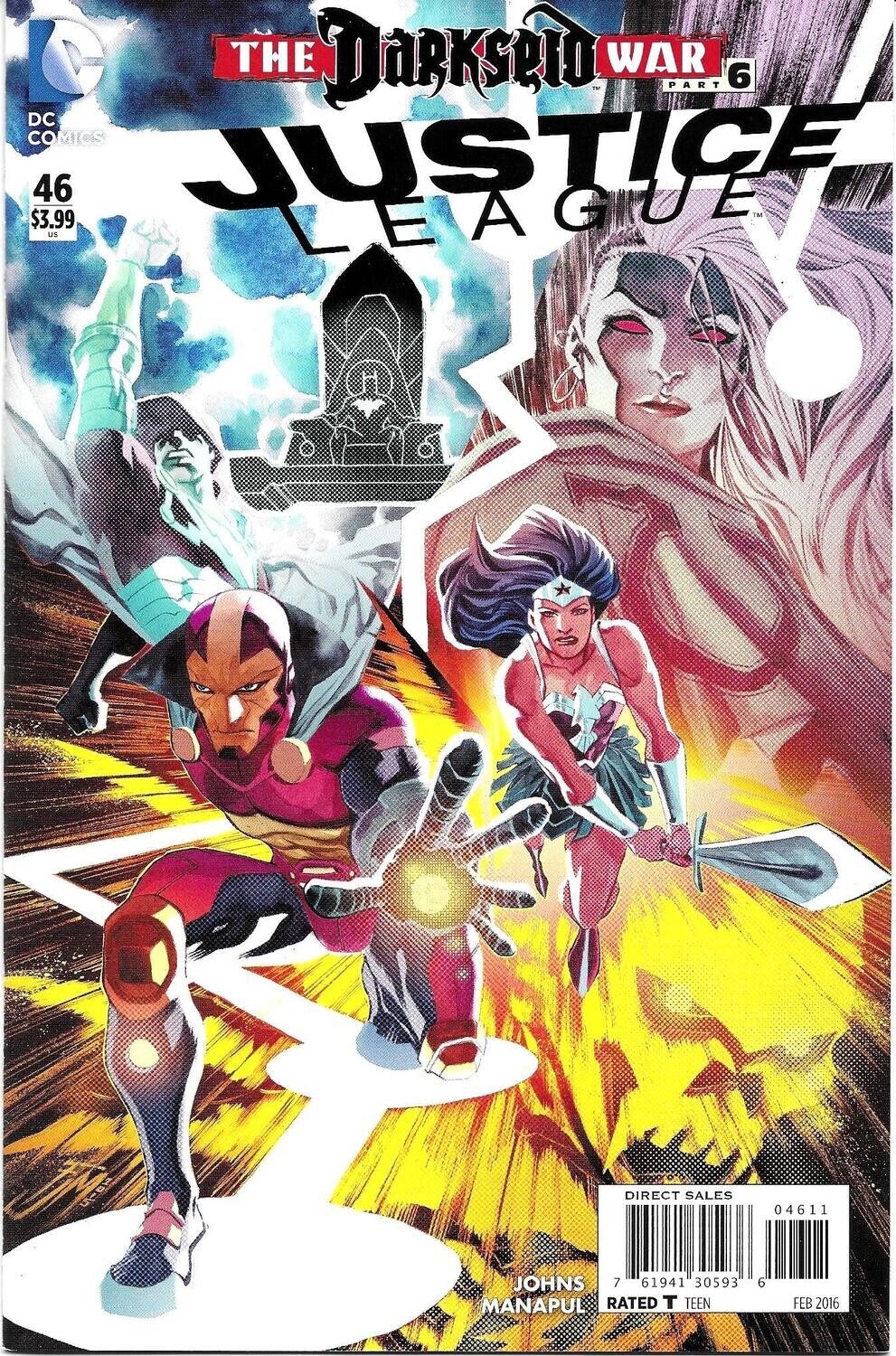 Justice League #46 - February 2016, DC Comics, Francis Manapul $3.99