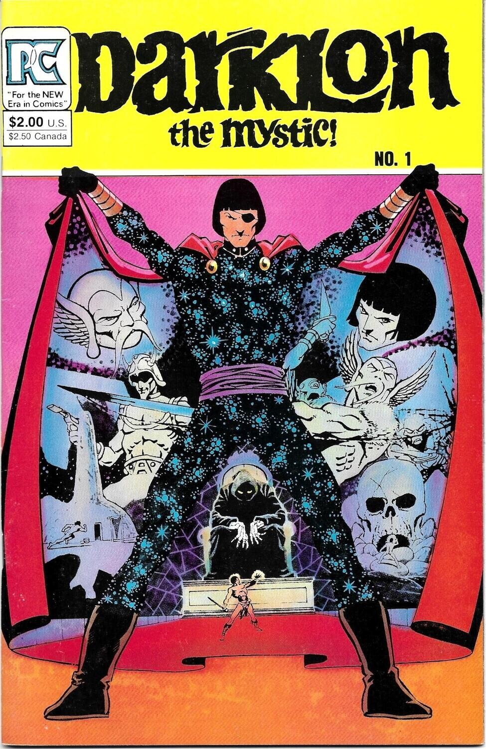 Darklon the Mystic #1, November 1983 - Pacific Comics, $2 cover, Jim Starlin