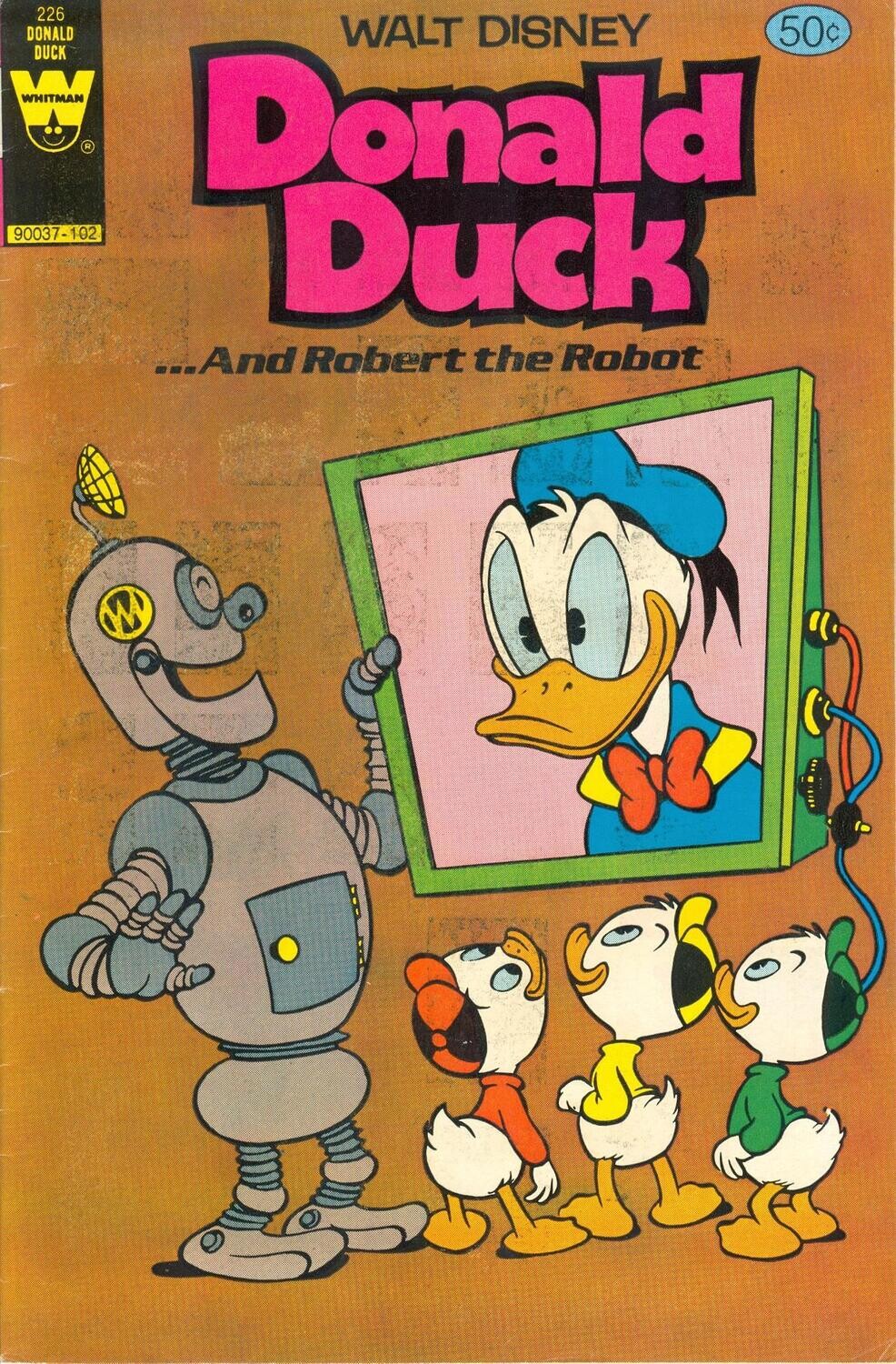 Donald Duck #226 - Whitman Comics, February 1981, uncommon, Carl Barks cover