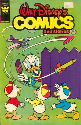 Walt Disney&#39;s Comics and Stories #485 - Whitman variant, February 1981, uncommon