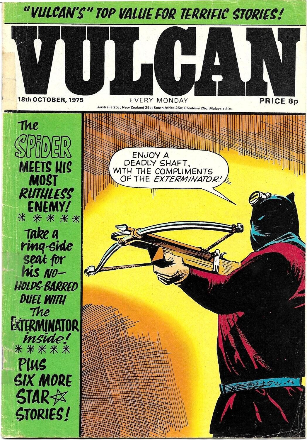 Vulcan 18 October 1975 #4 - England - 8p - IPC Magazines Ltd.