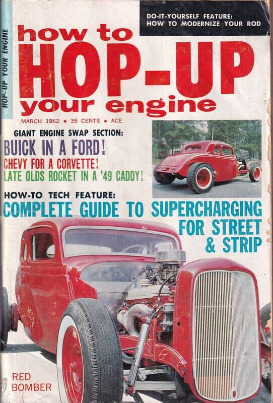 How to Hop-Up Your Engine #12, March 1962 - 25¢ Harle Publications
