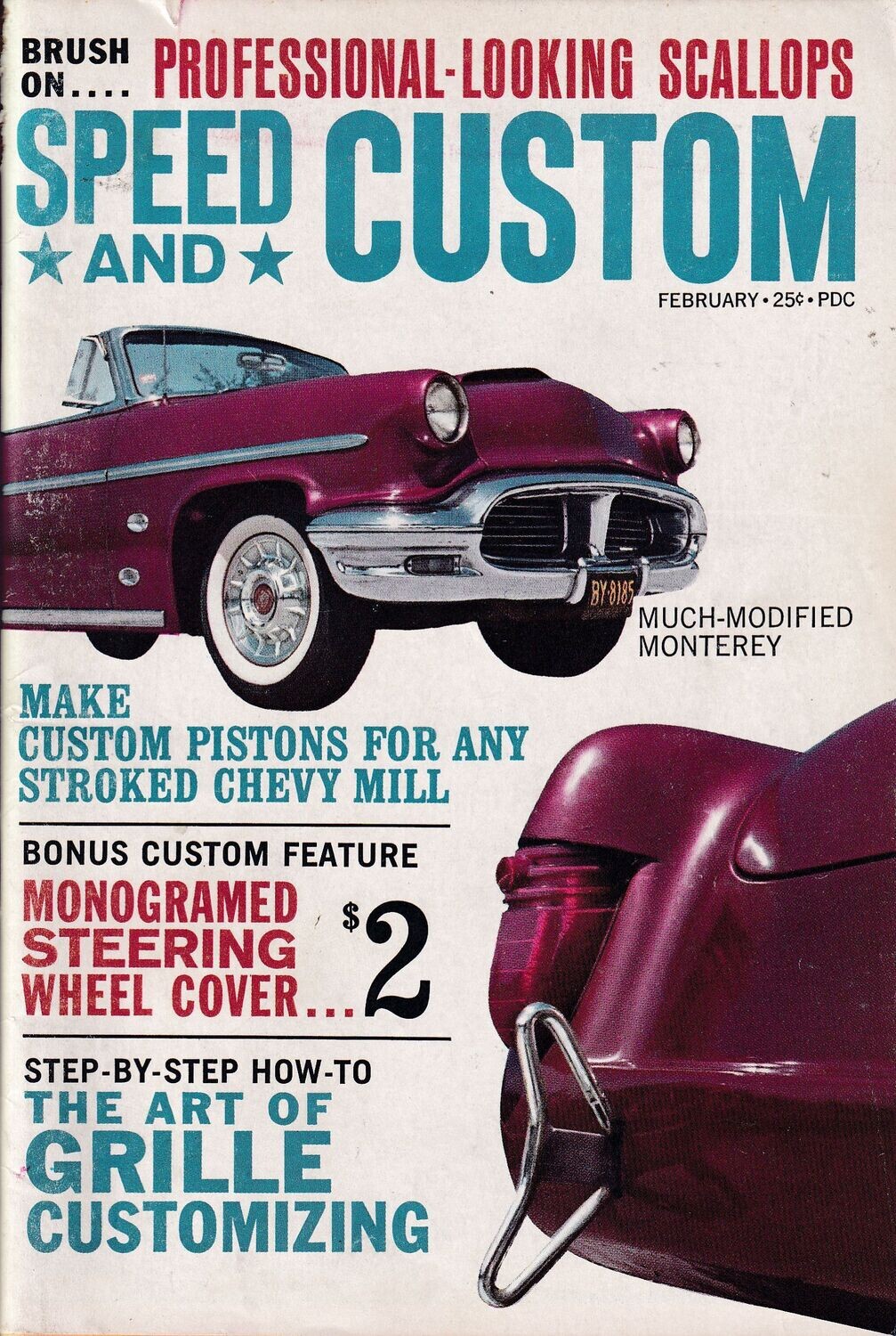 Speed and Custom Vol. 8 #8, February 1962 - 25¢ Magnum Publications