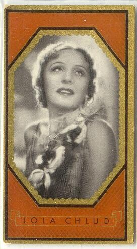Mady Christians - 1937 original cigarette card #335