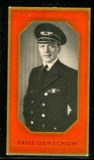 1937: Fritz Genschow - German actor/writer/director - vintage cigarette card 442