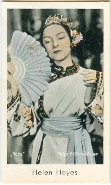 Helen Hayes - MGM star photo circa 1932, Asian costume, Caid #282