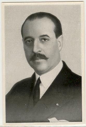 Olympia 1936 - Berlin, M. Armand Massard - Fencer &amp; IOC - Cigarette Card