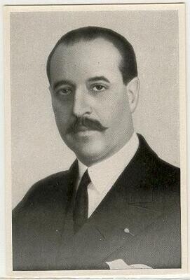 Olympia 1936 - Berlin, M. Armand Massard - Fencer &amp; IOC - Cigarette Card