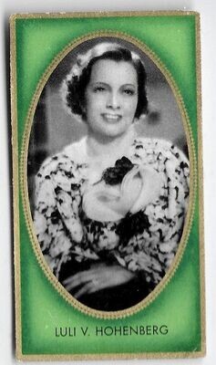 Flash Gordon&#39;s Queen Fria (Luli Deste) 1936 Cigarette Card, Bunte Filmbilder #109