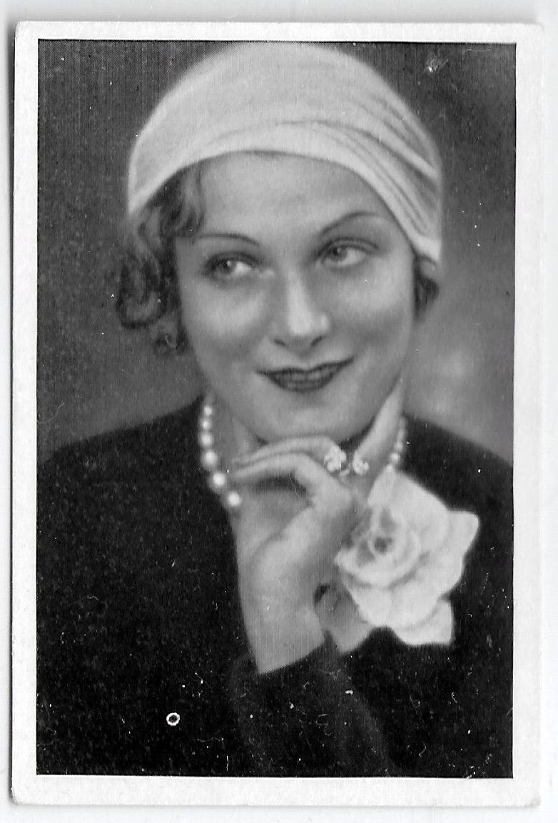 Hilde Hildebrand 1930s German Trumpf Cigarette Card, Film II Series 16 #5