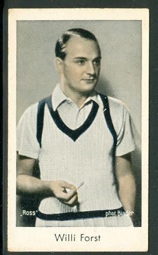 1930s: Willi Forst - German actor cigarette card #93