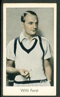1930s: Willi Forst - German actor cigarette card #93
