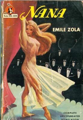 Pocket Book #104 - Nana by Emile Zola - 1947 vintage paperback
