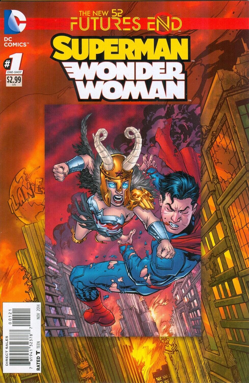 Superman/Wonder Woman: Futures End #1, DC Comics, November 2014, $2.99 Tom Raney