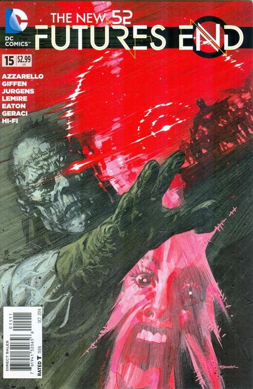 The New 52: Futures End #15, DC Comics, October 2014, $2.99 Ryan Sook cover