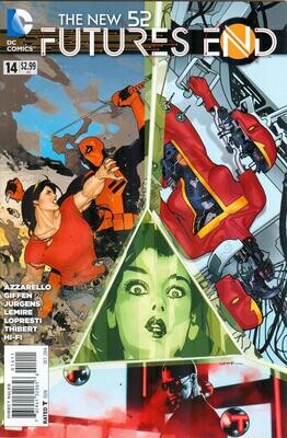 The New 52: Futures End #14, DC Comics, October 2014, $2.99 Ryan Sook cover