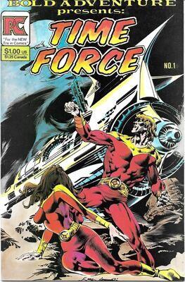 Bold Adventure #1, November 1983 - Pacific Comics, $1 cover, Rudy Nebres
