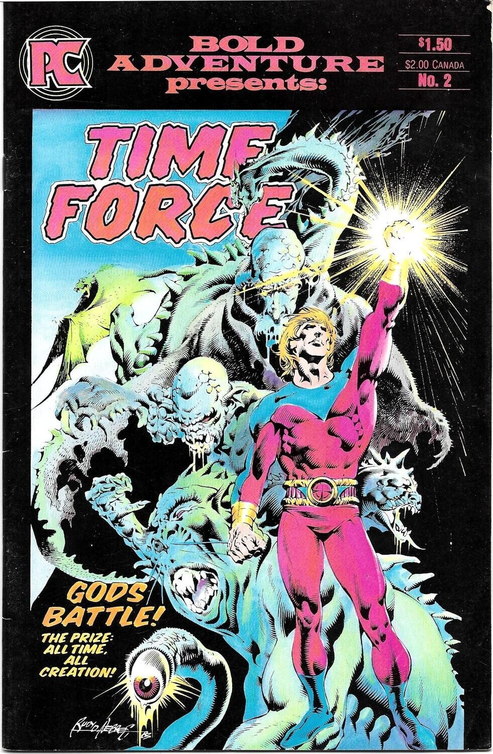 Bold Adventure #2, March 1984 - Pacific Comics, $1.50 cover, Rudy Nebres
