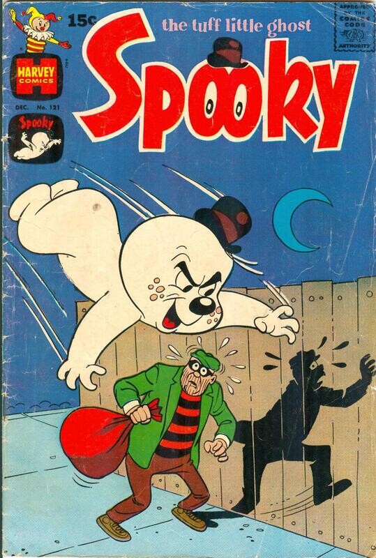 Spooky #121, Harvey Comics, December 1970, 15¢ cover