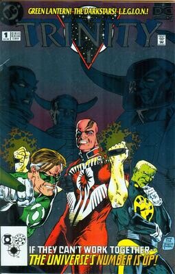 DC Universe: Trinity #1, DC Comics, August 1993, $2.95 Gene Ha cover and art
