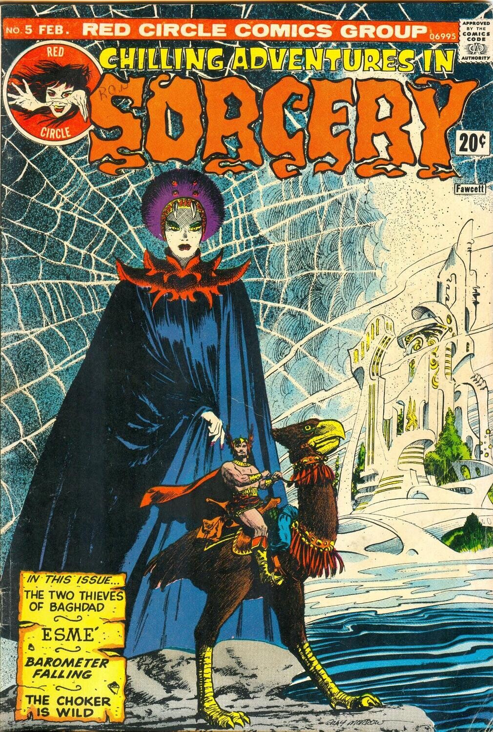 Chilling Adventures in Sorcery #5 (February 1974) Red Circle/Archie, 20¢ Morrow