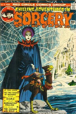 Chilling Adventures in Sorcery #5 (February 1974) Red Circle/Archie, 20¢ Morrow