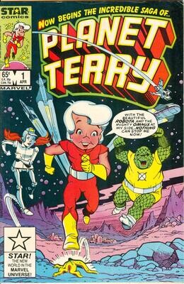 Planet Terry #1 - Star Comics (Marvel), April 1985, 65¢ cover, Warren Kremer