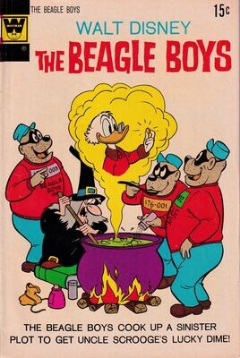 Walt Disney The Beagle Boys #14, Whitman, September 1972, 15¢ - very good/fine