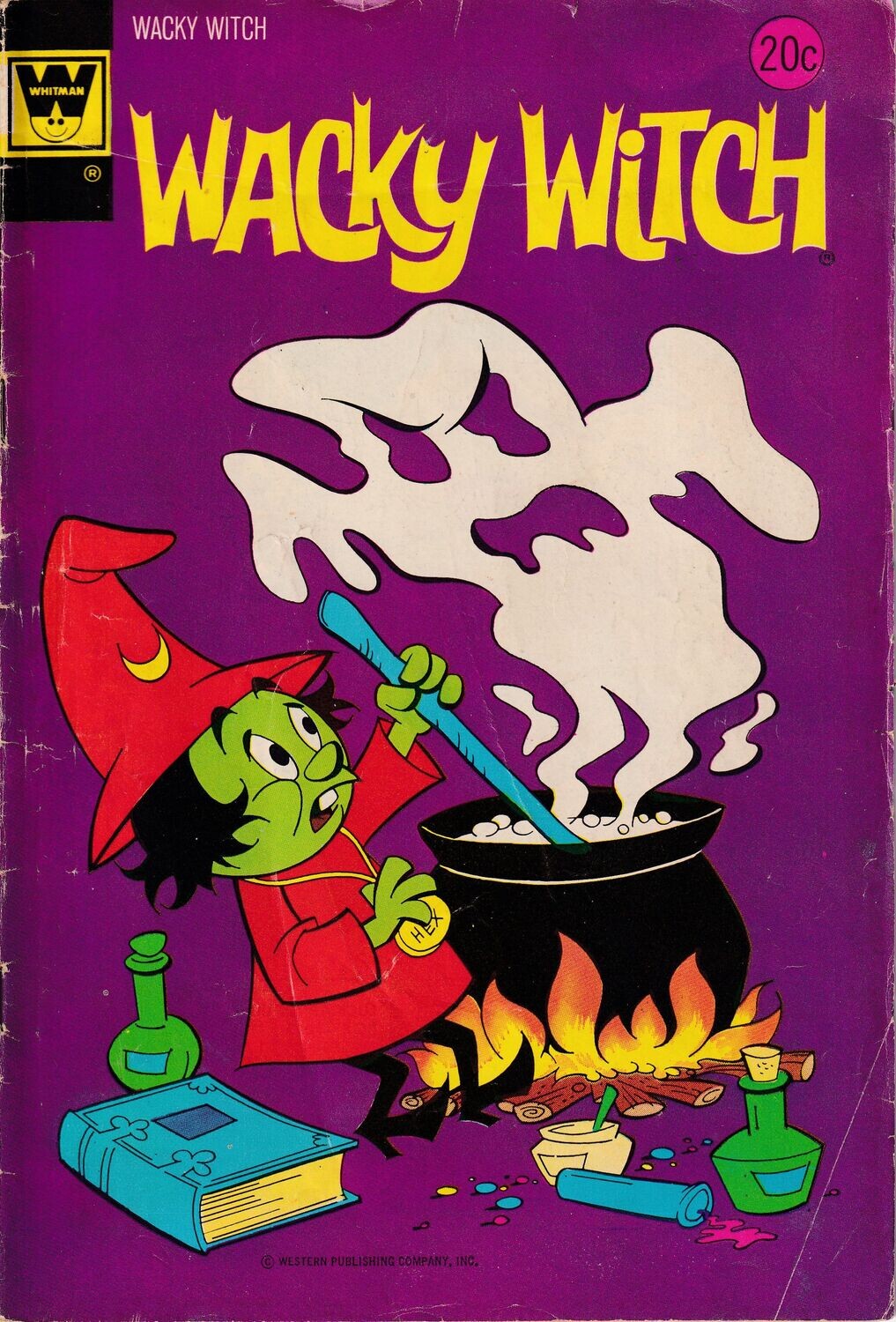 Wacky Witch #12, Whitman, 1973, 20¢ - fair