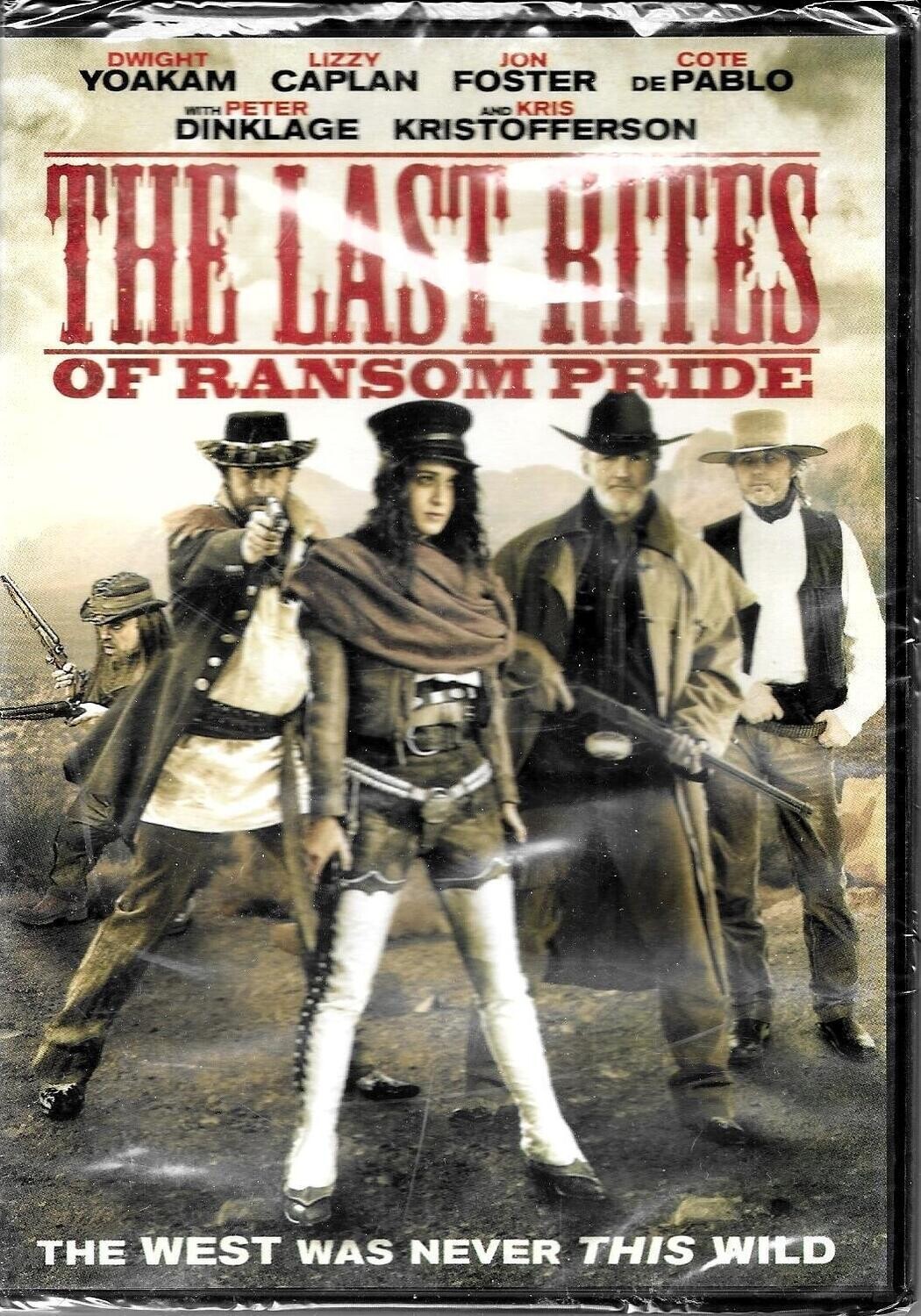 Last Rites of Ransom Pride (DVD) Dwight Yoakam, Lizzy Caplan, Peter Dinklage