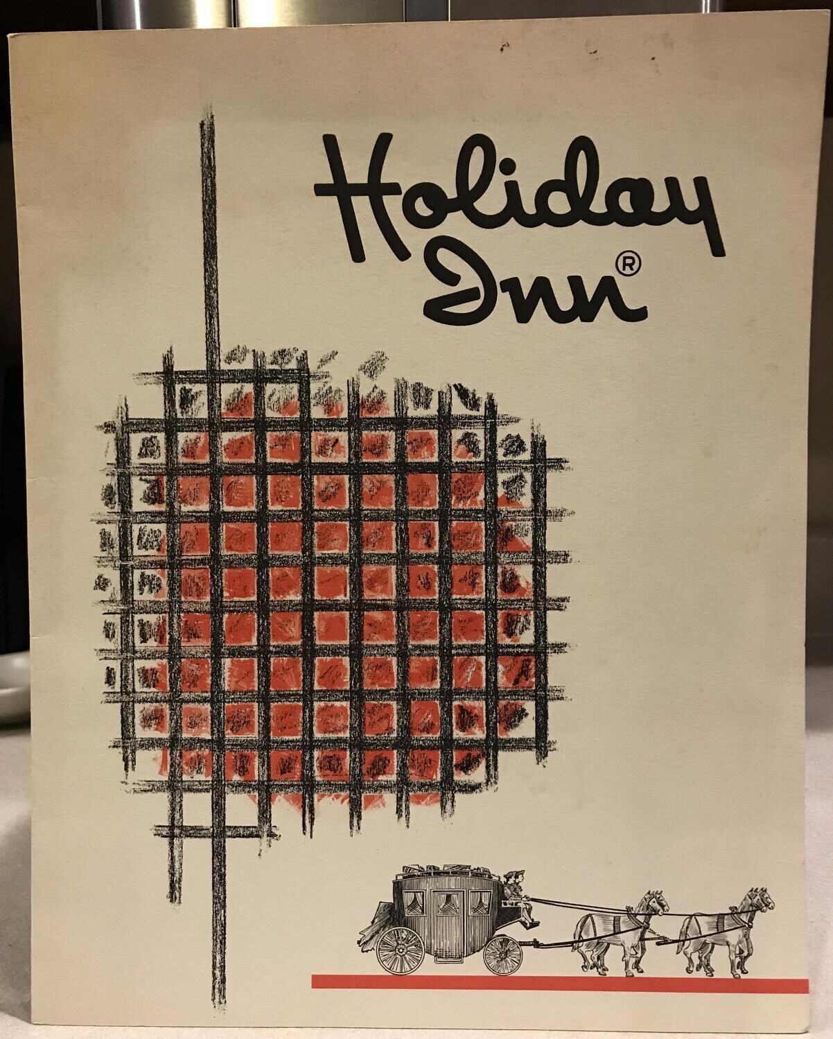 May 1963 Holiday Inn restaurant menu! Large format - Filet Mignon $3.85