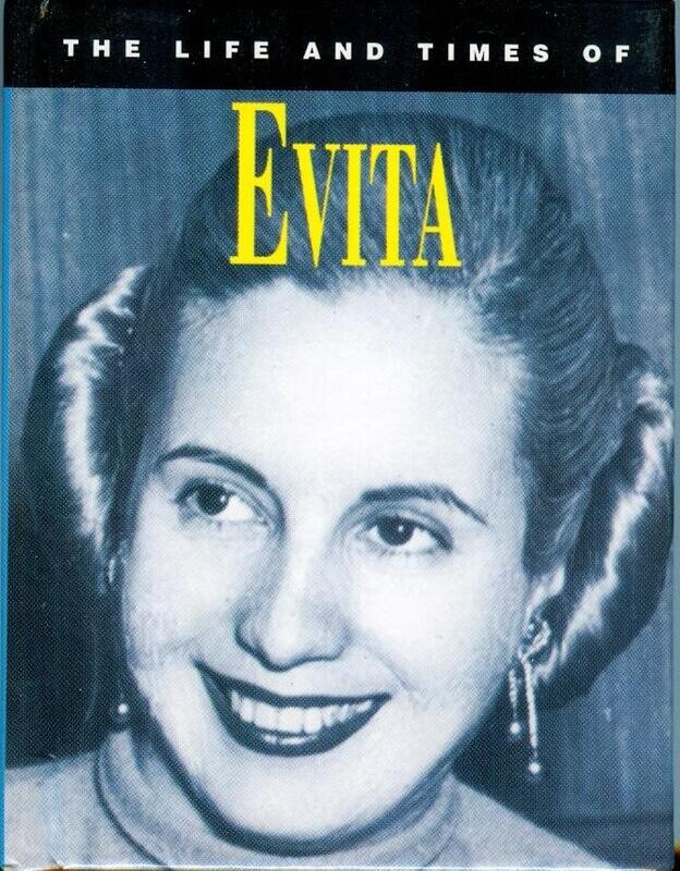 Life and Times of Evita (Eva Peron) - mini-book, Parragon, 1996 - BRAND NEW