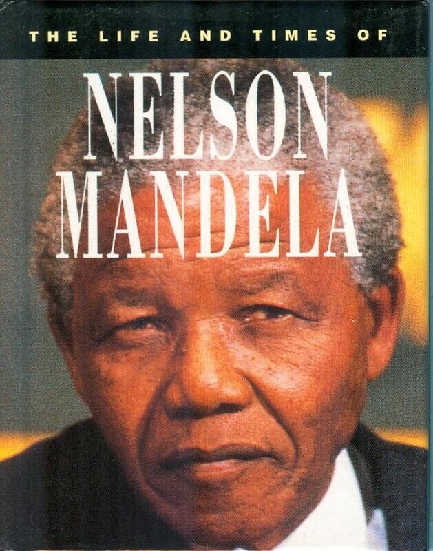 Life and Times of Nelson Mandela - mini-book, Parragon, 1996 - BRAND NEW