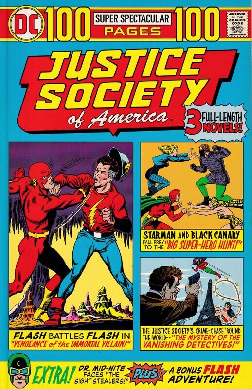 Justice Society of America 100 Page Super Spectacular #1 1975, July 2000, DC Comics $6.95 cover