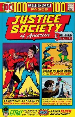 Justice Society of America 100 Page Super Spectacular #1 1975, July 2000, DC Comics $6.95 cover