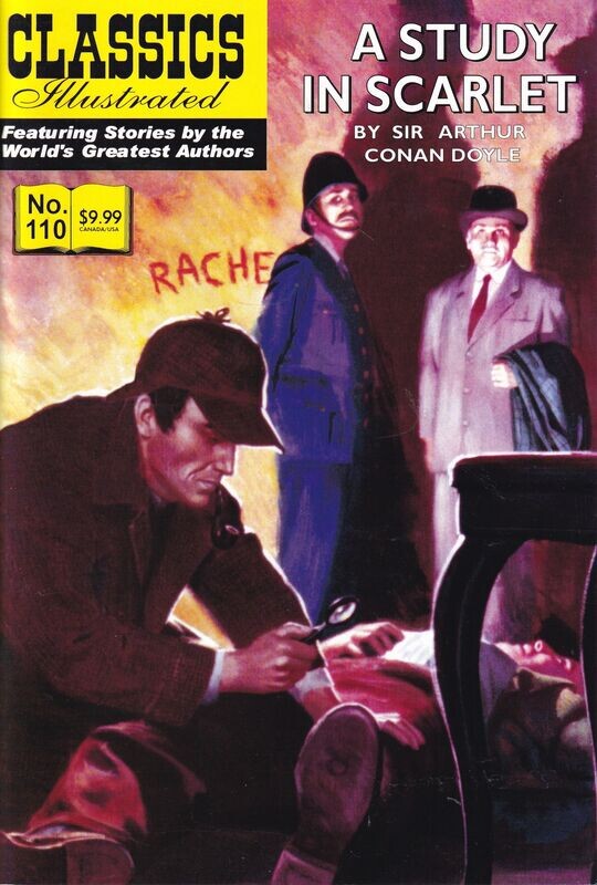 A Study in Scarlet (Classics Illustrated #110) Modern Canadian Edition, new copy!