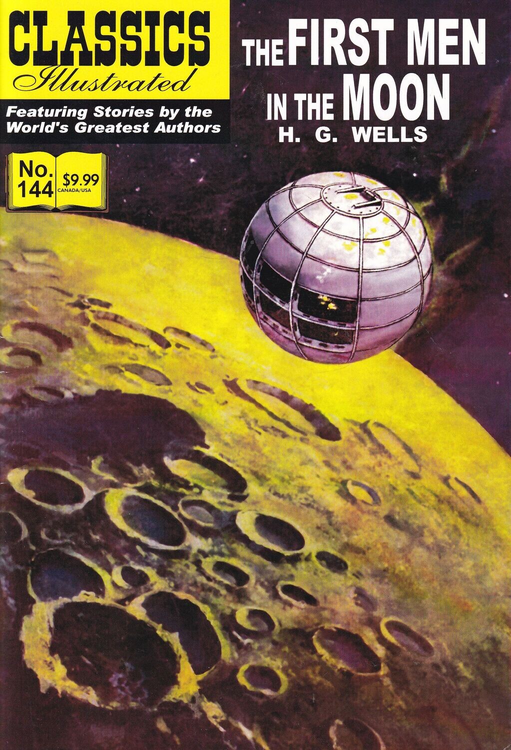 First Men in the Moon (Classics Illustrated #144) Modern Canadian Edition, new copy! Torres, Krenkel
