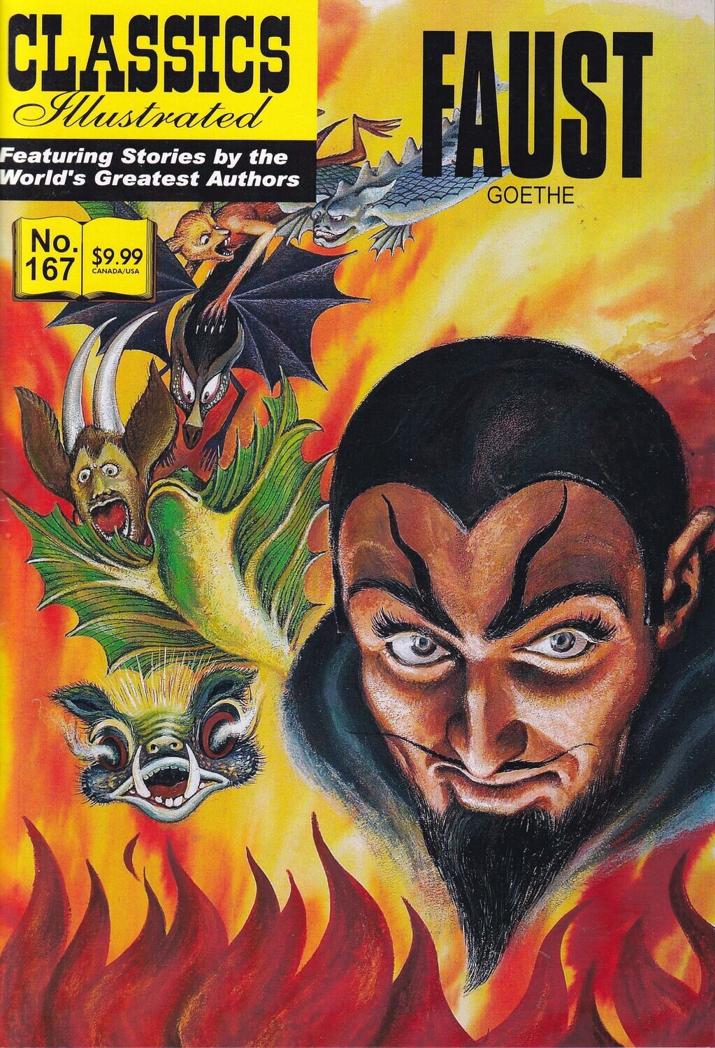 Classics Illustrated #167 (HRN 172) - Faust by Johann Wolfgang von Goethe - Canadian 2011 edition!
