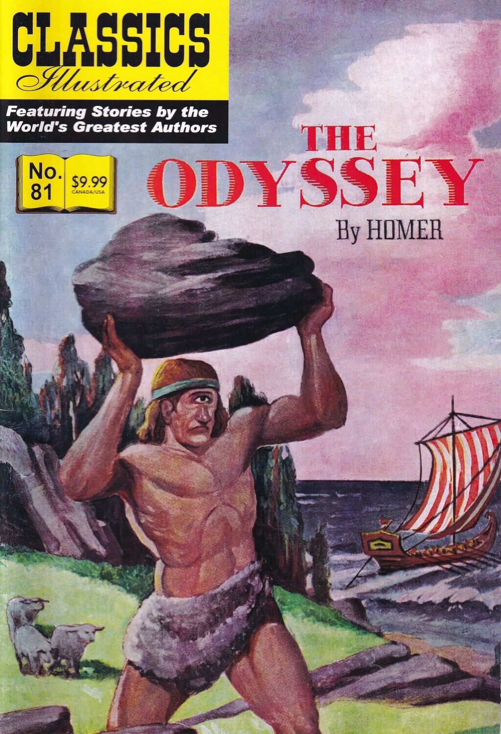 Classics Illustrated #81 (HRN 172) - The Odyssey - Canadian 2012 edition!