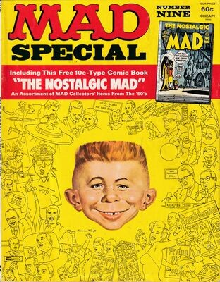 Mad Special #9 (1972) Nostalgic MAD #1 bound in, Harvey Kurtzman