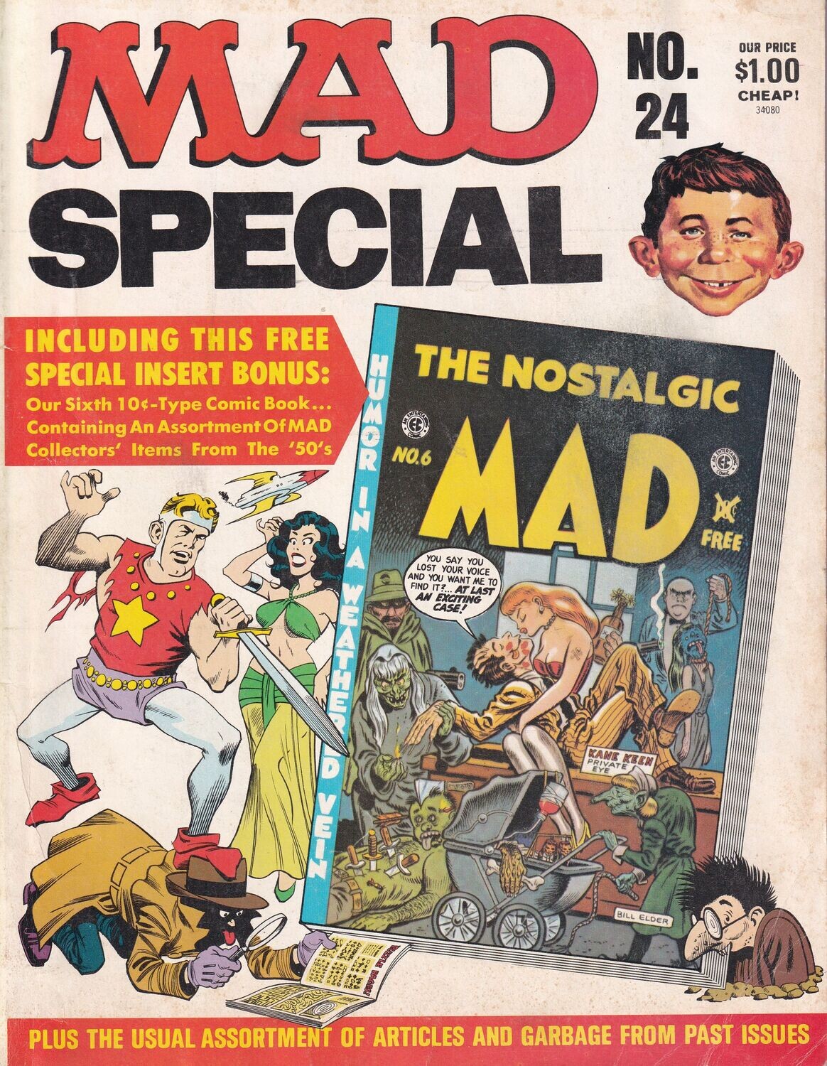 Mad Special #24 (1977) Nostalgic MAD #6 bound in, Harvey Kurtzman