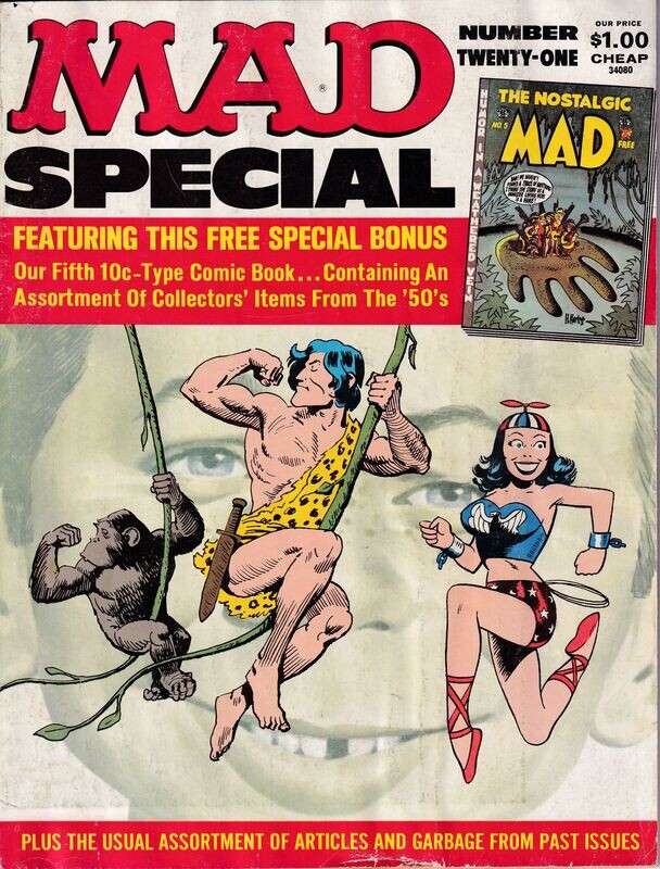 Mad Special #21 (1976) Nostalgic MAD #5 bound in, Harvey Kurtzman