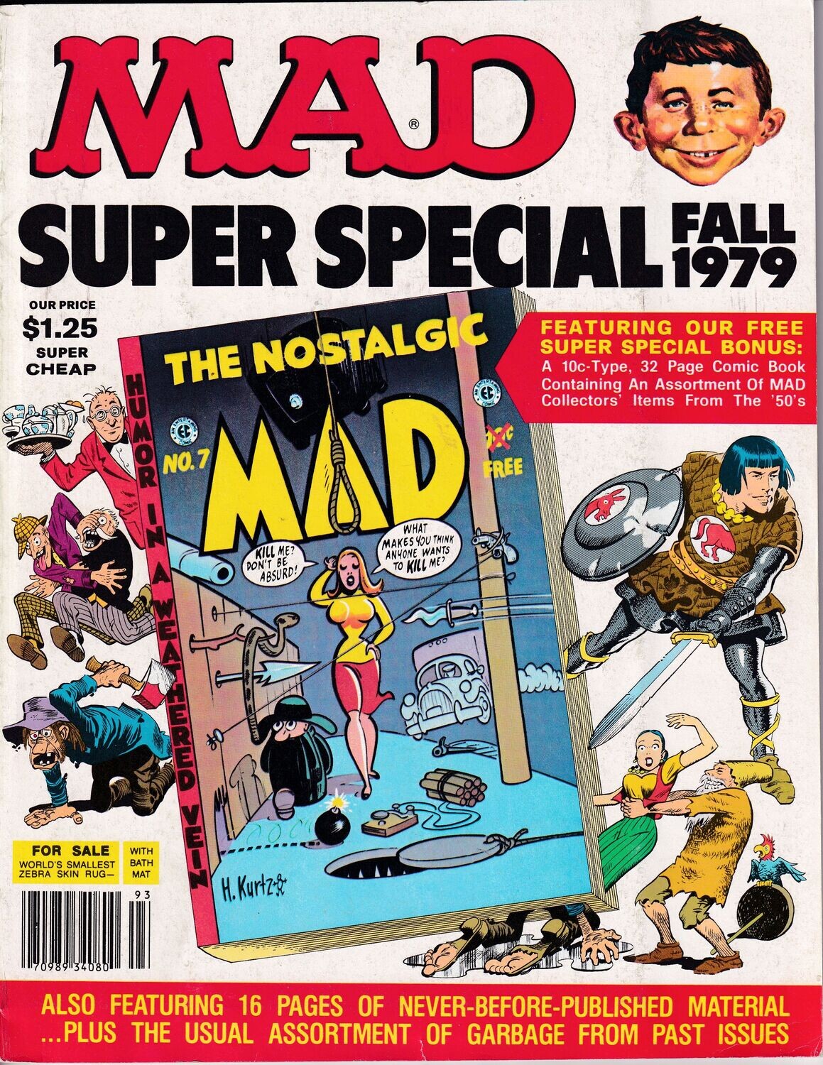 Mad Super Special #28 (Fall 1979) Nostalgic MAD #7 bound in, Harvey Kurtzman